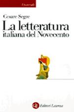 La letteratura italiana del Novecento