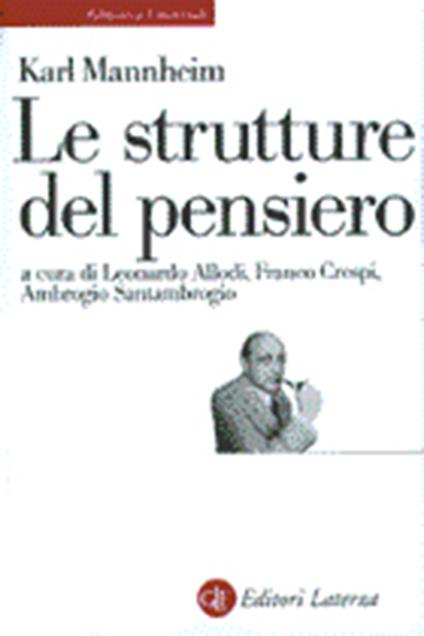 Le strutture del pensiero - Karl Mannheim - copertina