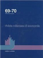 Rivista milanese di economia vol. 69-70