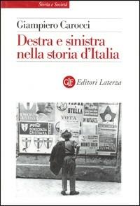 Destra e Sinistra nella storia d'Italia - Giampiero Carocci - copertina