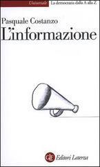 L' informazione - Pasquale Costanzo - copertina