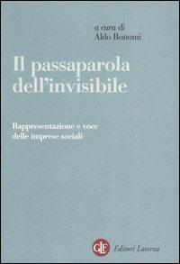 Il passaparola dell'invisibile. Rappresentazione e voce delle imprese sociali - copertina