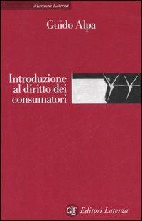 Introduzione al diritto dei consumatori - Guido Alpa - copertina