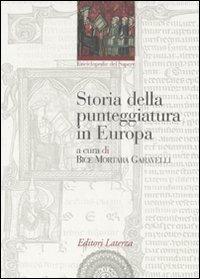 Storia della punteggiatura in Europa - copertina