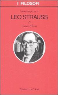 Introduzione a Leo Strauss - Carlo Altini - copertina