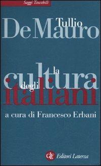 La cultura degli italiani - Tullio De Mauro - copertina