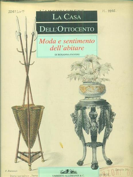 La casa dell'Ottocento - Rosanna Pavoni - copertina