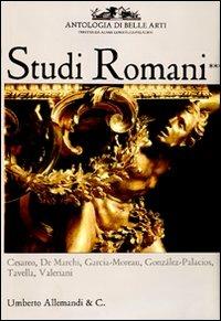 Antologia di belle arti. Studi romani. Ediz. illustrata. Vol. 3 - copertina