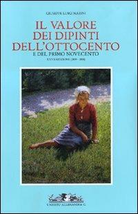 Il valore dei dipinti dell'Ottocento e del primo Novecento (2009-2010) - Giuseppe L. Marini - copertina