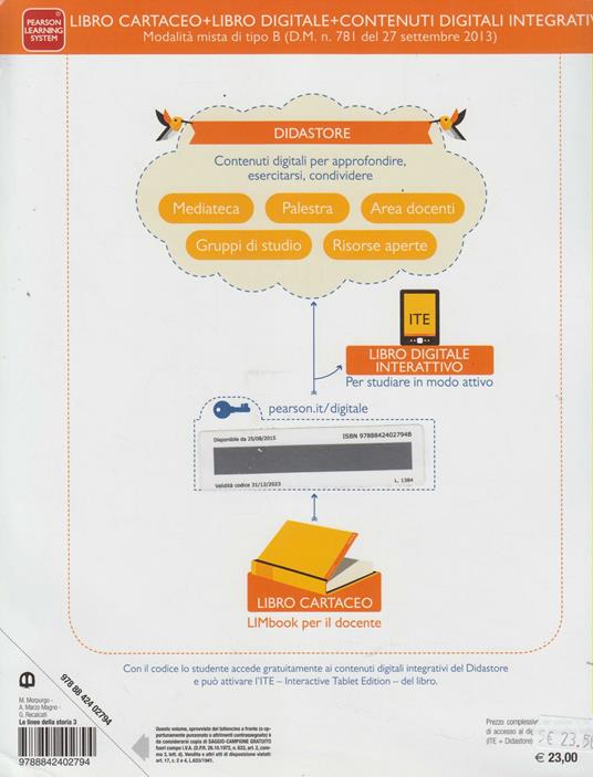 Linee della storia. Per la Scuola media. Con e-book. Con espansione online.  2. - Marina Morpurgo, M. Alessandro Marzo - Libro - Mondadori Store