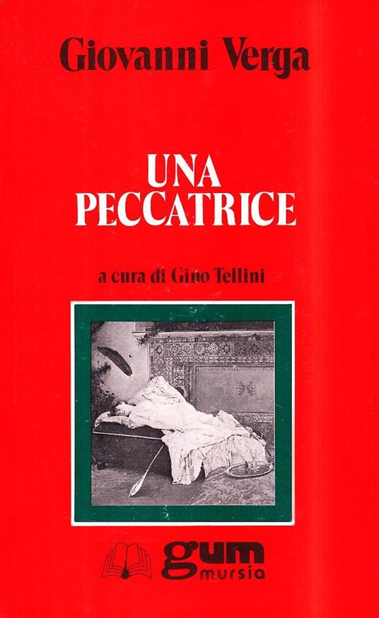 Una peccatrice - Giovanni Verga - copertina