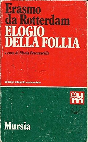 Elogio della follia - Erasmo da Rotterdam - copertina