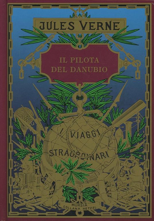 Il pilota del Danubio - Jules Verne - copertina