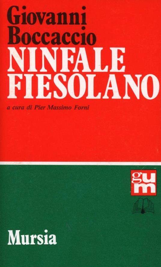 Ninfale fiesolano - Giovanni Boccaccio - copertina