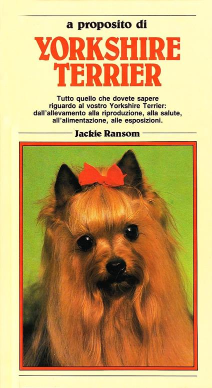 Yorkshire terrier - Jackie Ransom - copertina