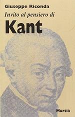  Invito al pensiero di Immanuel Kant