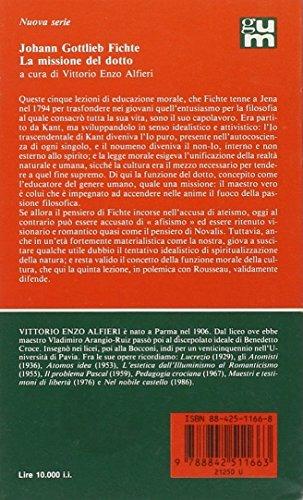 La missione del dotto - J. Gottlieb Fichte - 2