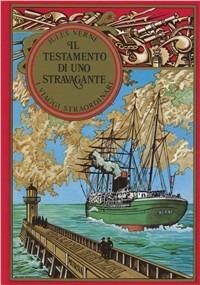 Il testamento di uno stravagante - Jules Verne - copertina