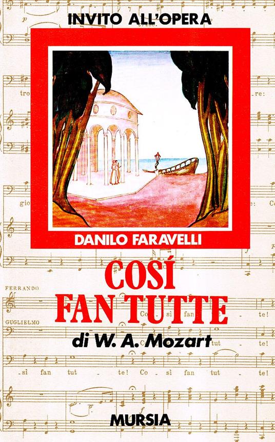 Così fan tutte di W. A. Mozart - Danilo Faravelli - copertina