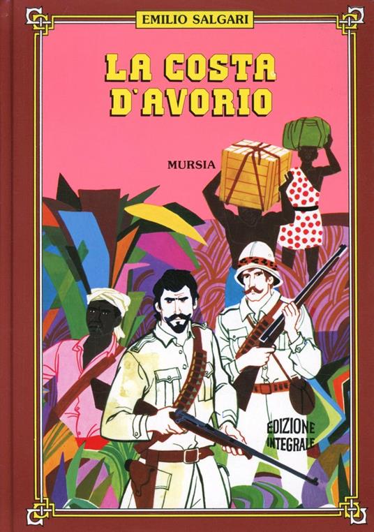 La costa d'Avorio - Emilio Salgari - copertina