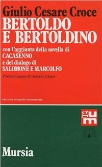 Bertoldo e Bertoldino-Cacasenno-Salomone e Marcolfo - Giulio Cesare Croce - copertina