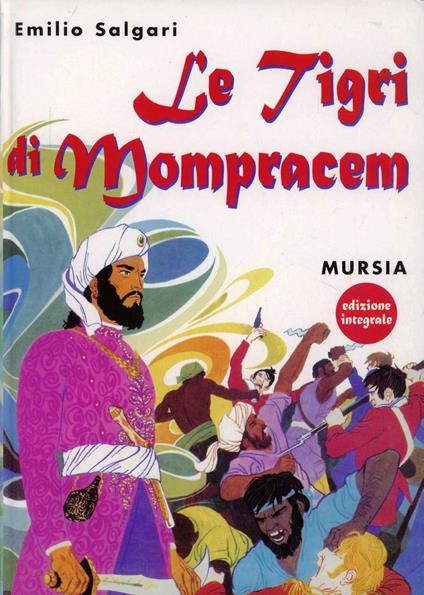 Le tigri di Mompracem - Emilio Salgari - copertina