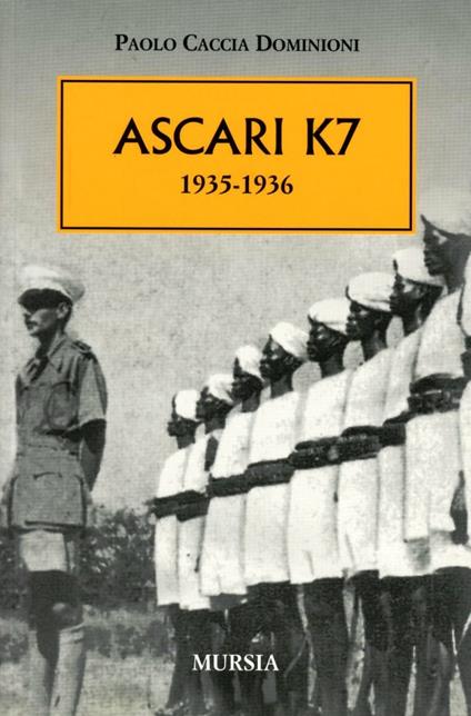 Ascari K7 (1935-1936) - Paolo Caccia Dominioni - copertina