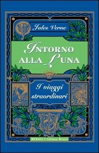 Intorno alla luna - Jules Verne - copertina