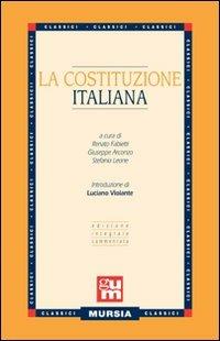 La costituzione italiana - copertina