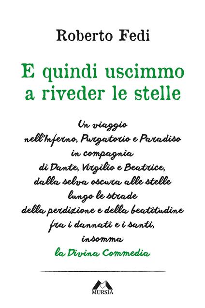 E quindi uscimmo a riveder le stelle - Roberto Fedi - copertina