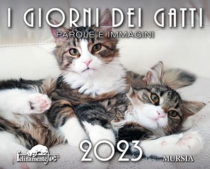 I giorni dei gatti. Calendario 2023 - Libro - Ugo Mursia Editore -  Felinamente & C. | IBS