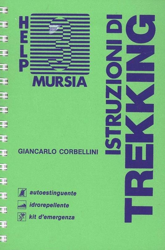 Istruzioni di trekking - Giancarlo Corbellini - copertina