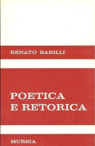 Poetica e retorica - Renato Barilli - copertina