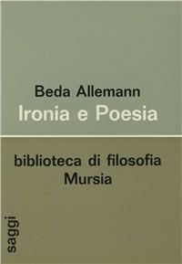 Ironia e poesia - Beda Allemann - copertina