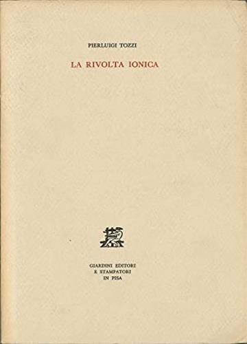 La rivolta ionica - Pierluigi Tozzi - copertina