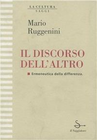 Il discorso dell'altro - Mario Ruggenini - copertina