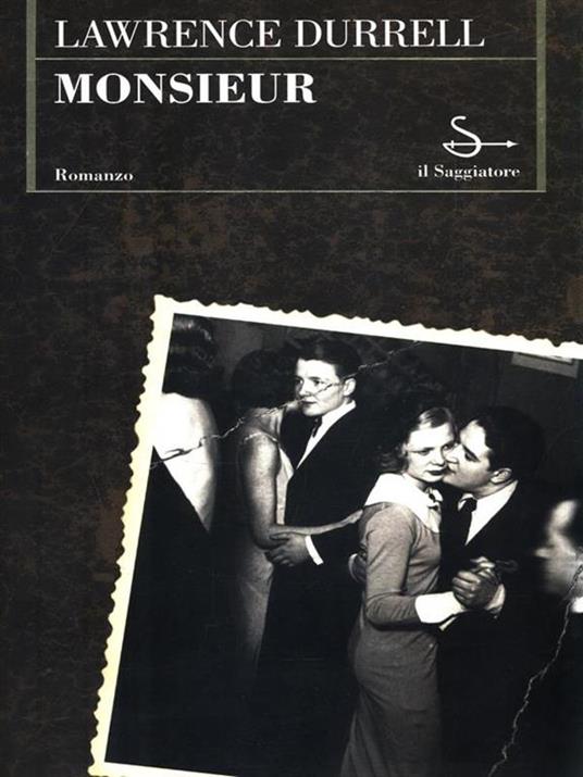 Monsieur - Lawrence Durrell - copertina
