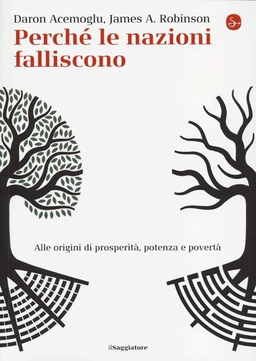 Perché le nazioni falliscono. Alle origini di potenza, prosperità, e povertà - Daron Acemoglu,James A. Robinson - copertina