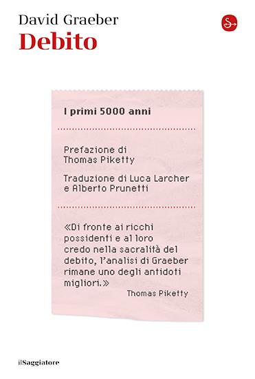 Debito. I primi 5000 anni - David Graeber - copertina