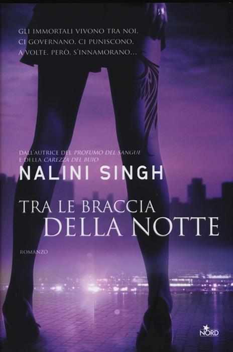 Tra le braccia della notte - Nalini Singh - copertina