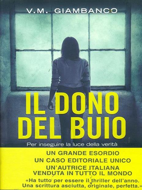 Il dono del buio - V. M. Giambanco - copertina