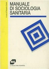 Manuale di sociologia sanitaria - copertina