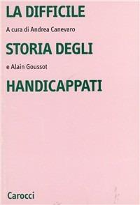 La difficile storia degli handicappati - copertina