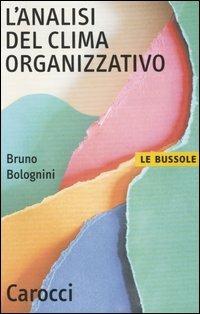 L'analisi del clima organizzativo - Bruno Bolognini - copertina