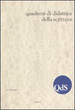 QdS. Quaderni di didattica della scrittura (2006). Vol. 6