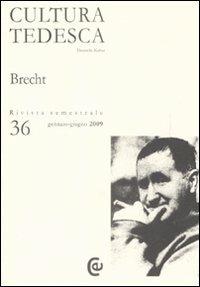 Cultura tedesca. Vol. 36: Brecht. - copertina