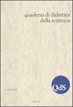 QdS. Quaderni di didattica della scrittura (2009). Vol. 10
