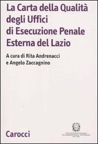 La Carta della Qualità degli Uffici di Esecuzione Penale Esterna del Lazio - copertina