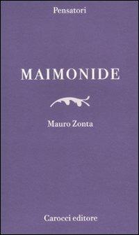 Maimonide -  Mauro Zonta - copertina