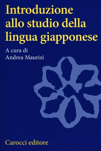 Introduzione allo studio della lingua giapponese - copertina